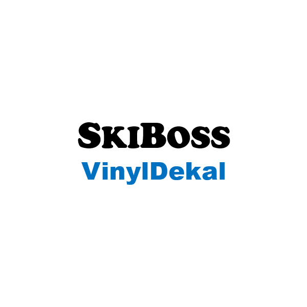 SKIBOSS Vinyldekal freeshipping - skiboss.se